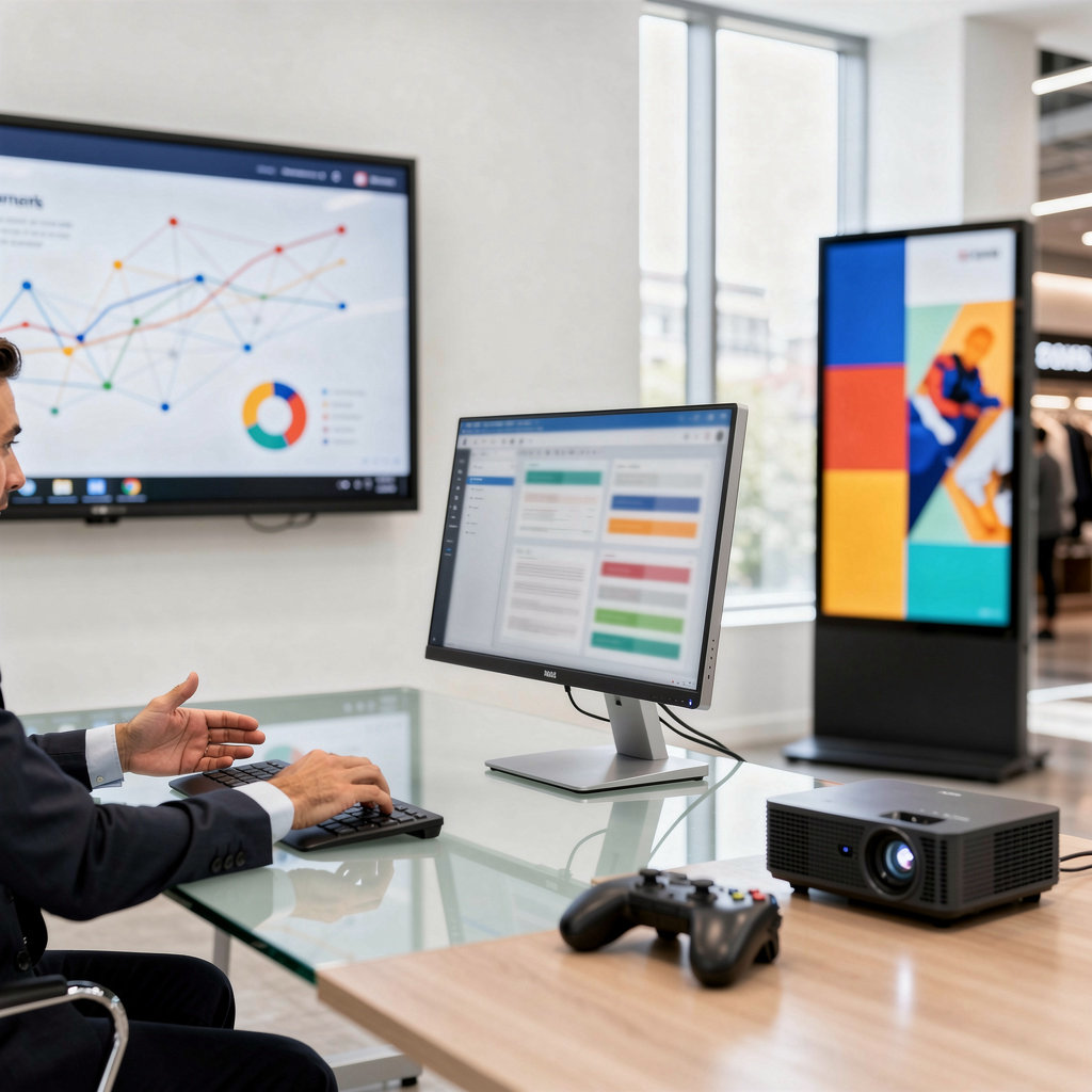 BenQ Technologies professional display solutions for business collaboration, education, and digital signage across diverse markets